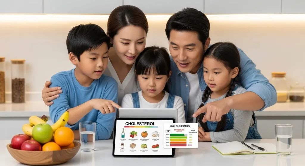 콜레스테롤수치란 무엇이고 적정수준은 어느 정도인가요