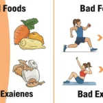 통풍 환자에게 좋은 또는 나쁜 음식, 좋은 운동은 무엇인가요?