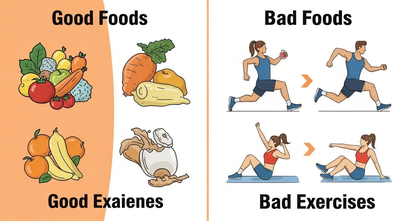 통풍 환자에게 좋은 또는 나쁜 음식, 좋은 운동은 무엇인가요?