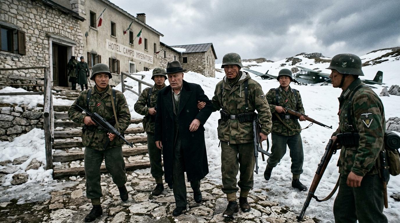 독일 최정예 비밀전사 야크트페어반트 502의 무솔리니 구출작전