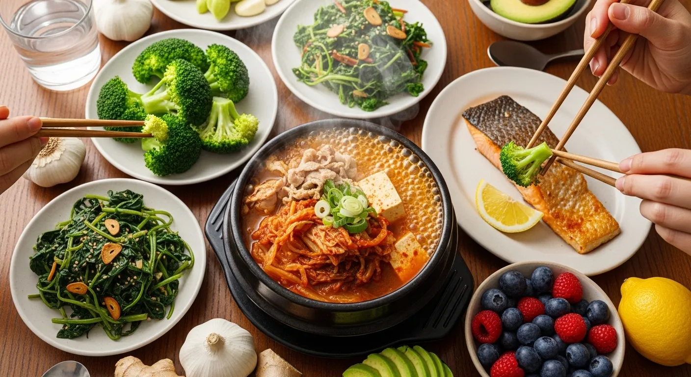 간에 좋은 음식은 무엇인가요?