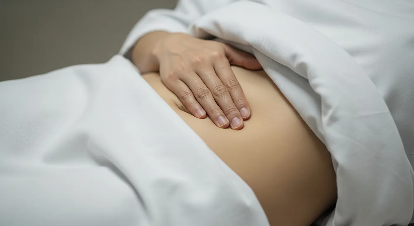 왼쪽 아랫배가 가끔가다 따끔따금 뭐가 찌르는 거 같아요.