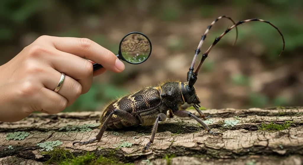 털두꺼비하늘소