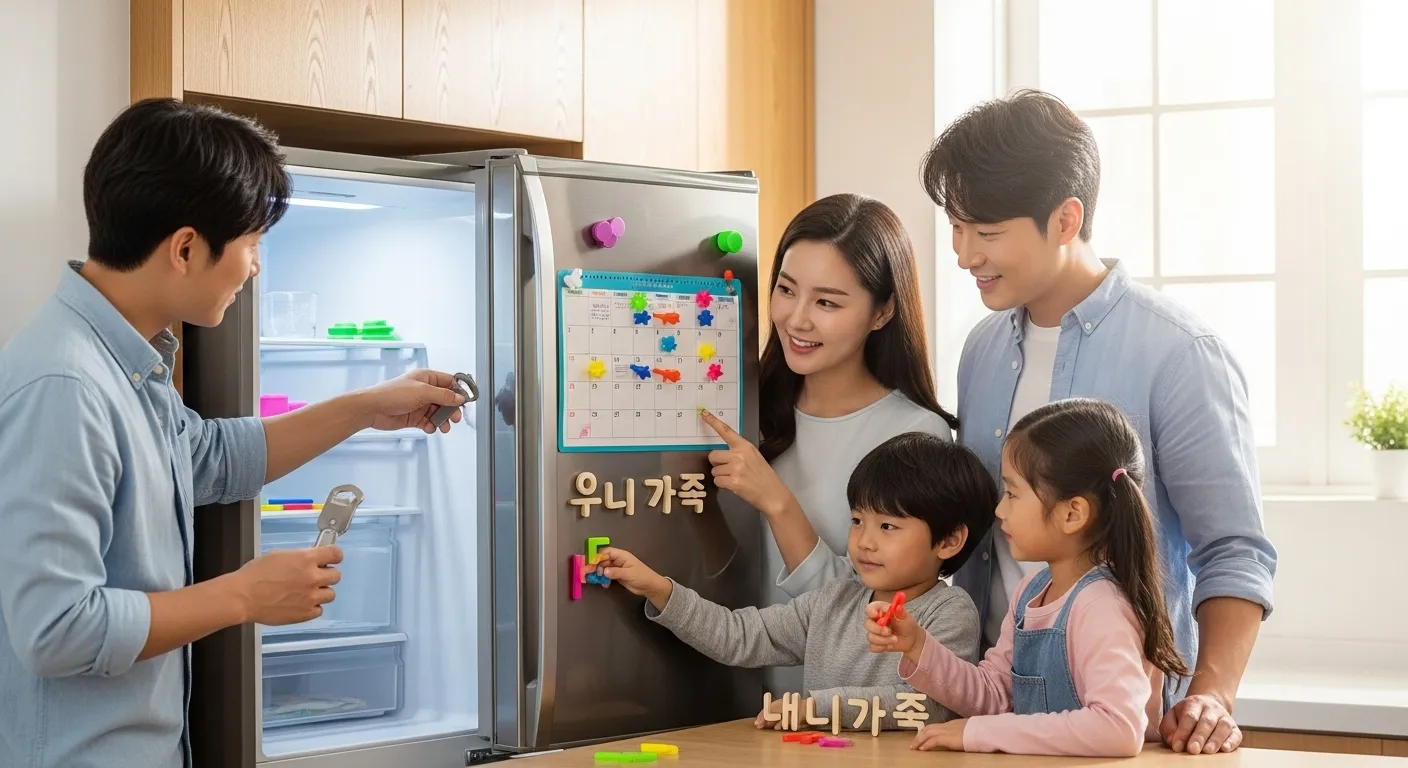 생활 속 자석의 원리를 이용한 예