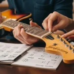 전기기타의 조율과 기보법